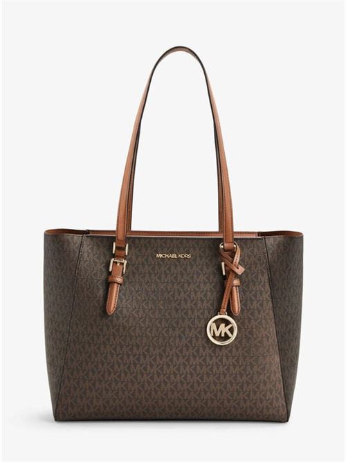 CHARLOTTE LG 3IN1TOTE MICHAEL KORS | 35F3GCFT9T/BROWN